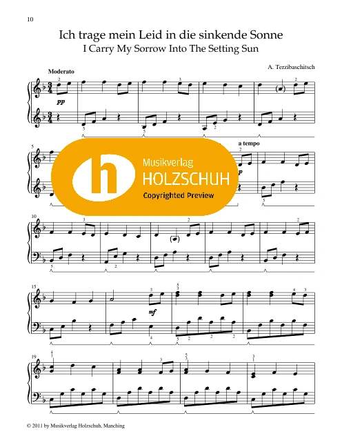 Ich trage mein Leid in die sinkende Sonne